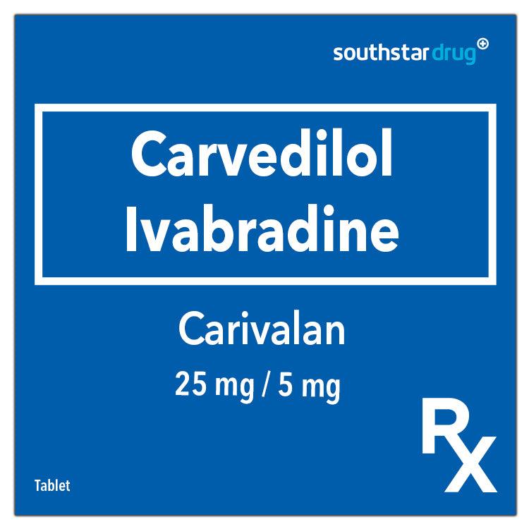 Rx: Carivalan 25mg / 5mg Tablet - Southstar Drug