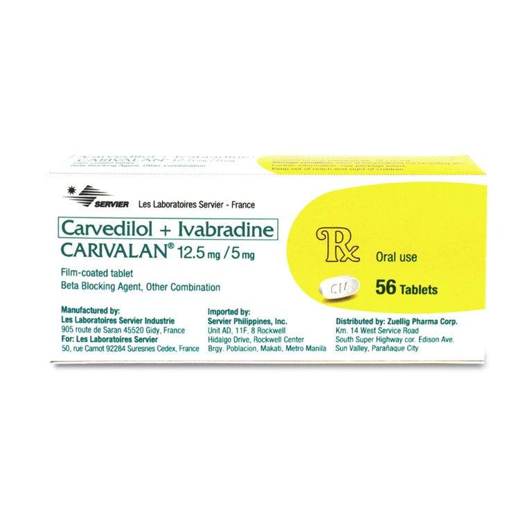 Rx: Carivalan 12.5mg / 5mg Tablet - Southstar Drug