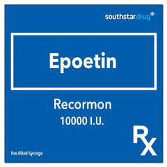 Rx: Recormon 10000 I.U. Pre-filled Syringe - Southstar Drug