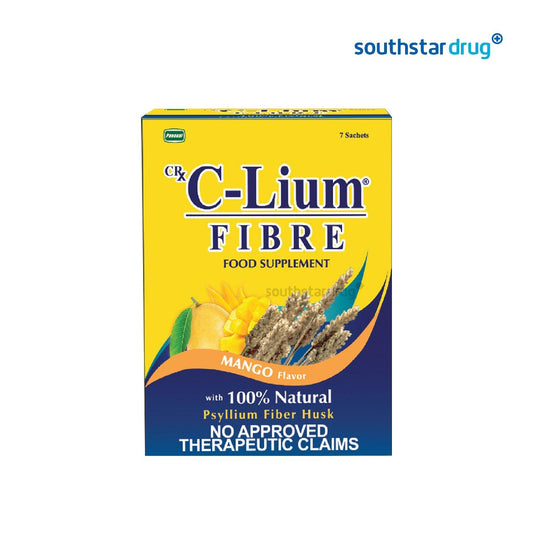 C-Lium Fibre Husk Mango Sachet - 7s - Southstar Drug