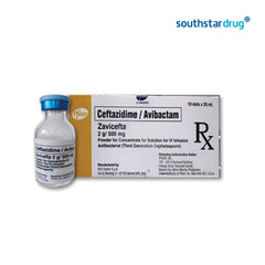 Rx: Zavicefta 2g/500mg Solution for IV Infusion 20ml - Southstar Drug