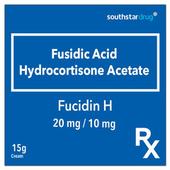 Rx: Fucidin H 20mg / 10mg Cream 15g - Southstar Drug