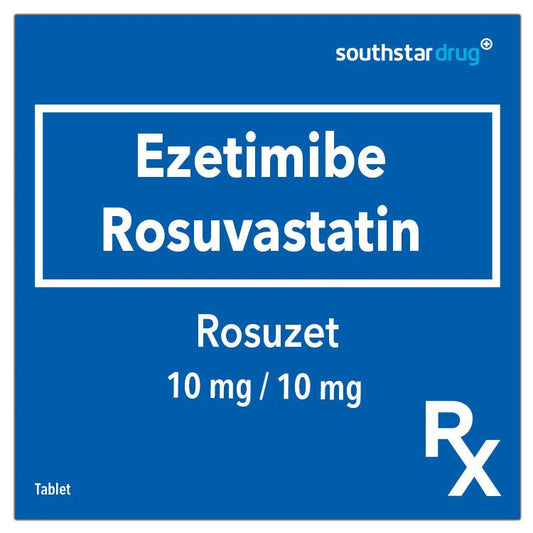 Rx: Rosuzet 10mg / 10mg Tablet - Southstar Drug