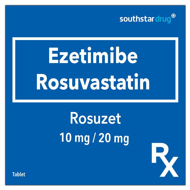 Rx: Rosuzet 10mg / 20mg Tablet - Southstar Drug