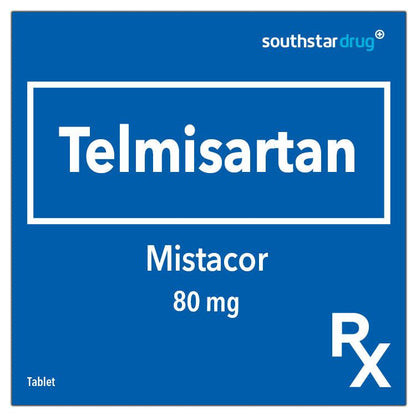 Rx: Mistacor 80mg Tablet - Southstar Drug