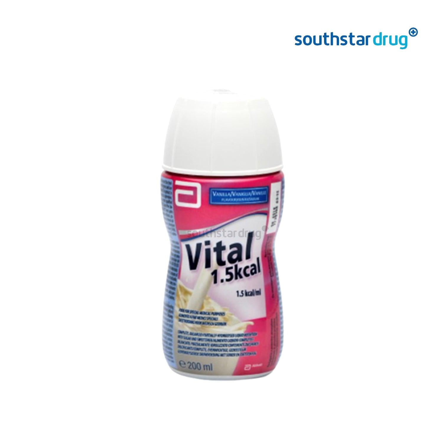 Vital 1.5Kcal Vanilla Flavor 200ml - Southstar Drug