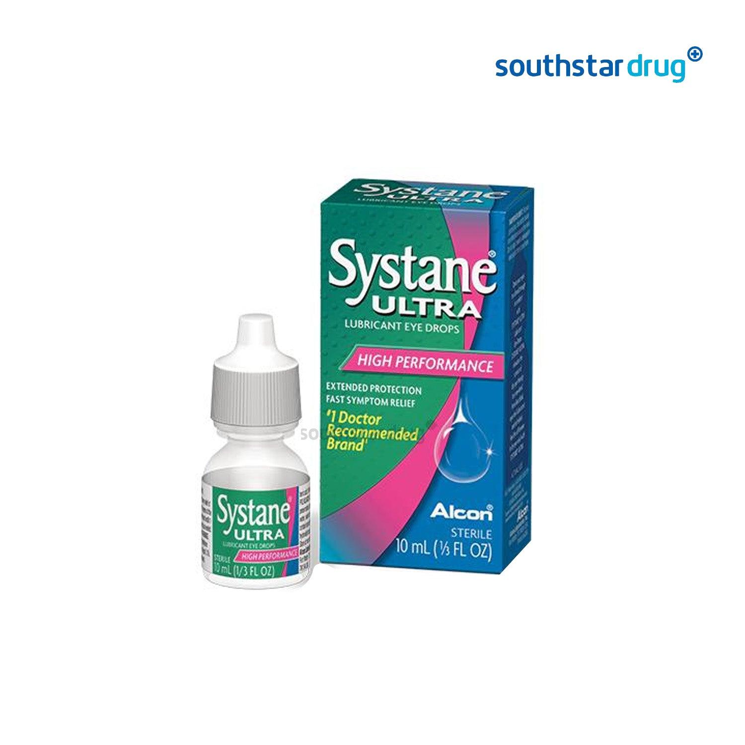 Systane Ultra Lubricant Eye Drops 10mL bottle eye comfort