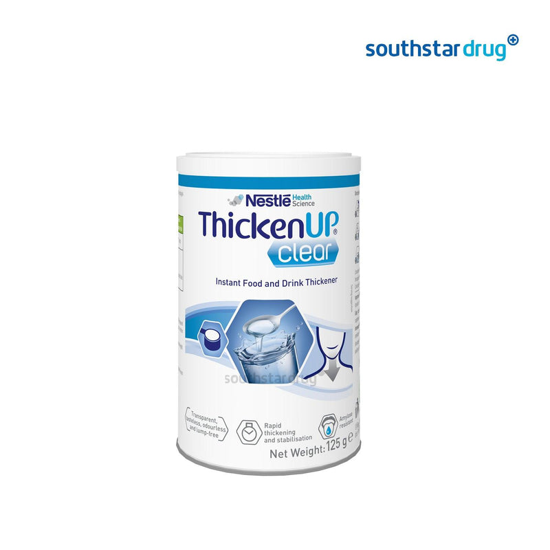 ThickenUP Clear Can Instant Food & Drink Thickener 125g - Southstar Drug