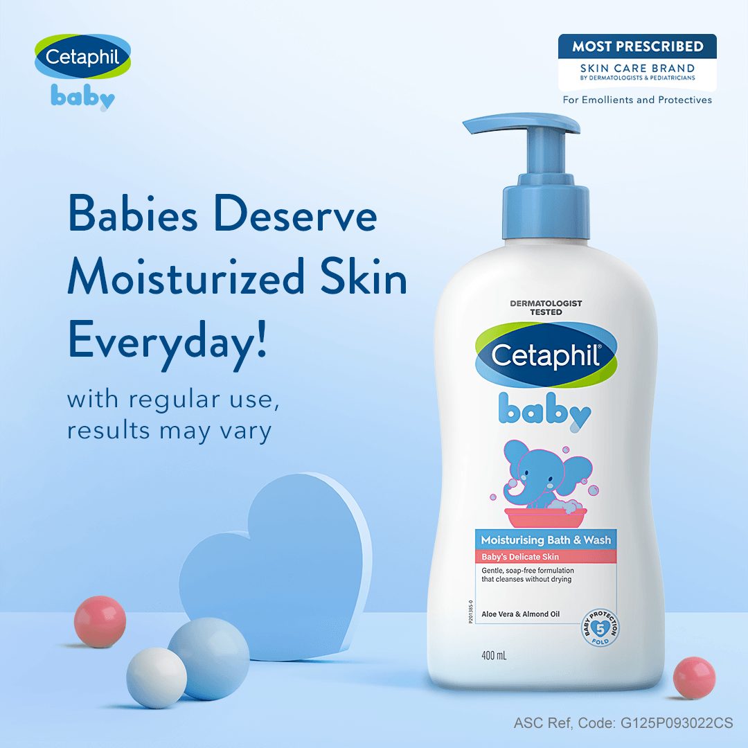 Cetaphil Baby Moisturising Bath and Wash Pump 400ml - Southstar Drug