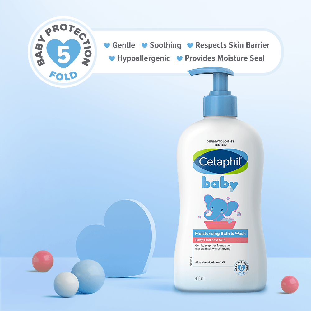 Cetaphil Baby Moisturising Bath and Wash Pump 400ml - Southstar Drug