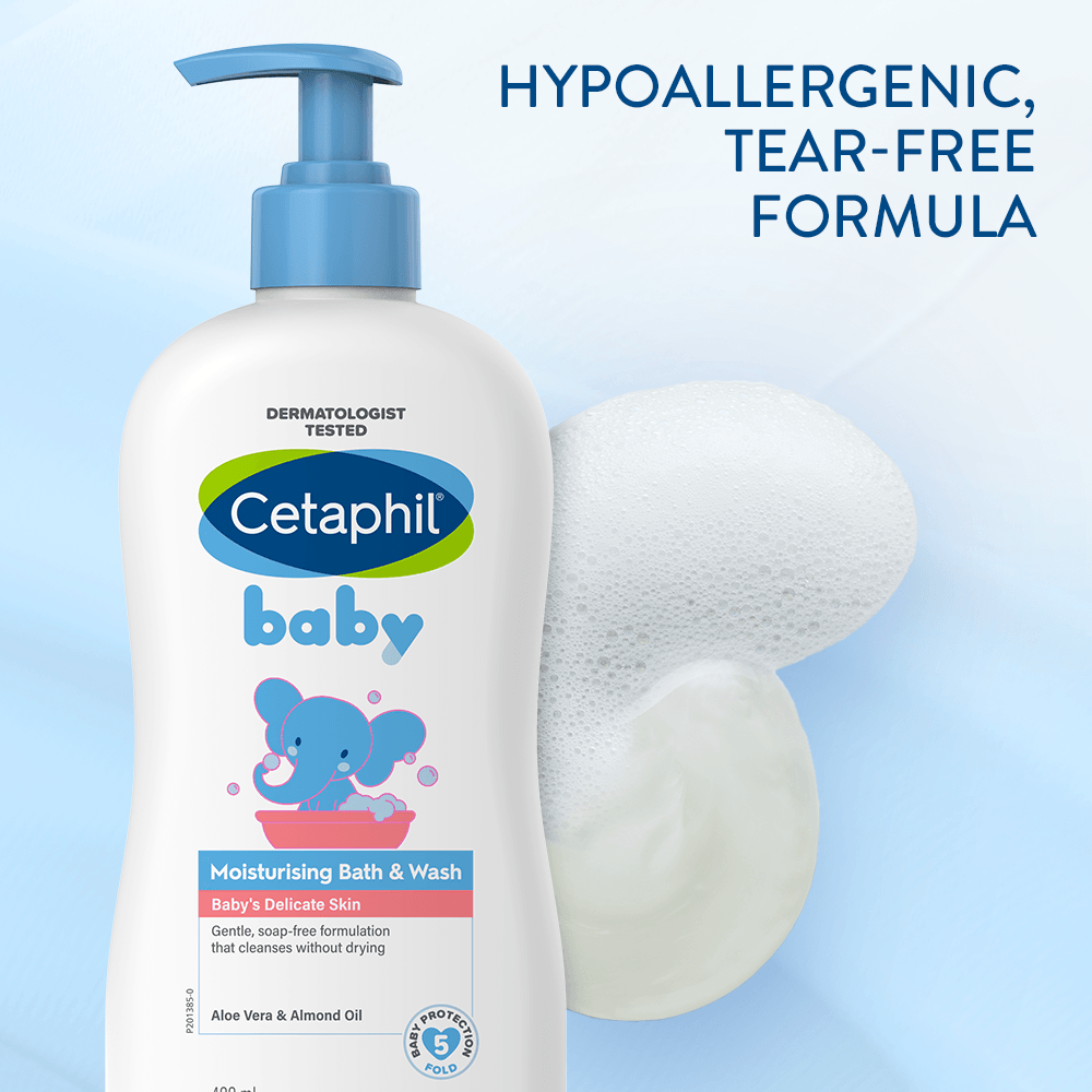 Cetaphil Baby Moisturising Bath and Wash Pump 400ml - Southstar Drug