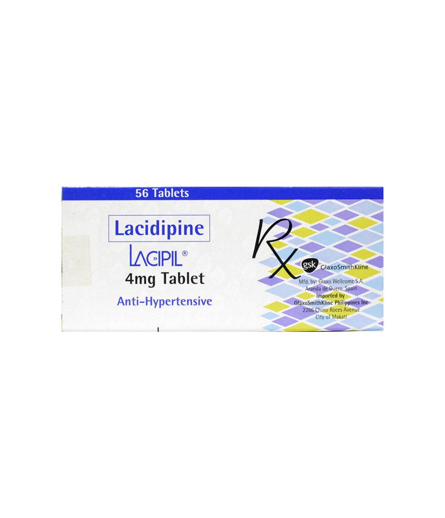 Rx: Lacipil 4mg Tablet - Southstar Drug