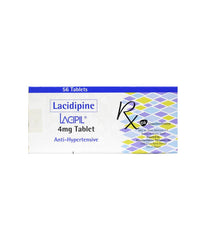 Rx: Lacipil 4mg Tablet