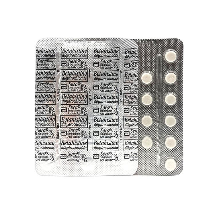 Rx: Serc 8mg Tablet - Southstar Drug