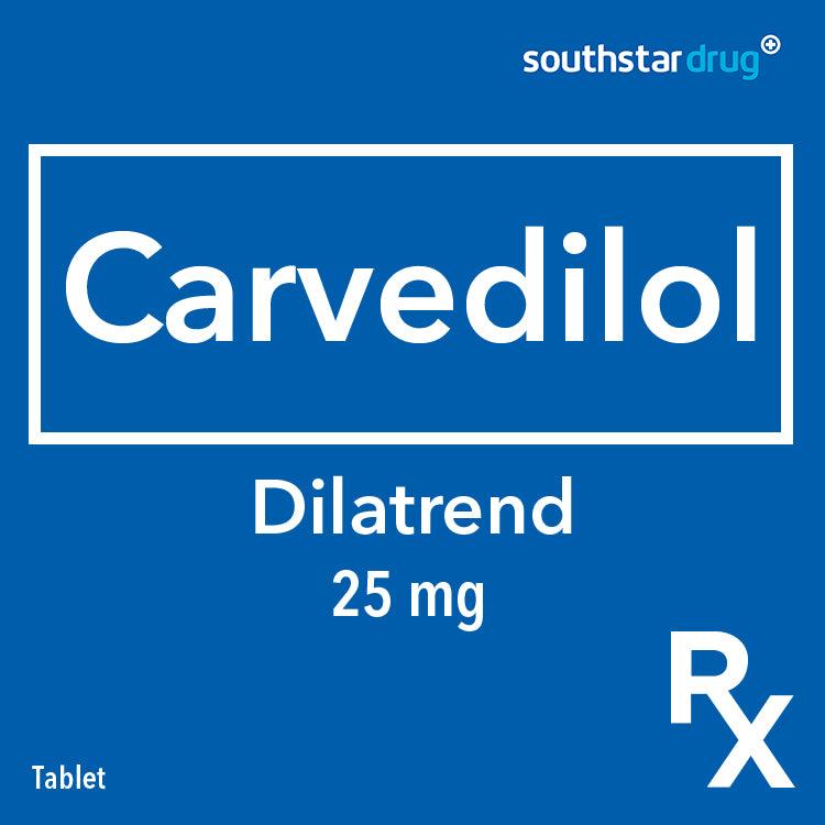 Rx: Dilatrend 25mg Tablet - Southstar Drug
