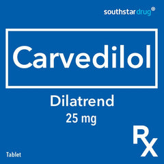 Rx: Dilatrend 25mg Tablet - Southstar Drug