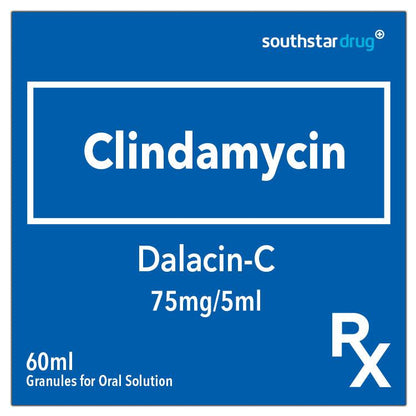 Rx: Dalacin C 75mg / 5ml Granules - Southstar Drug