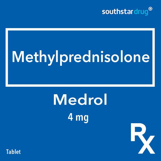 Rx: Medrol 4mg Tablet - Southstar Drug