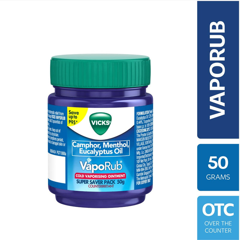 Vicks Vaporub 50g Ointment - Southstar Drug
