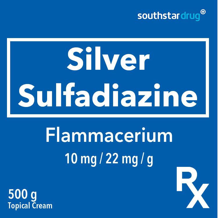 Rx: Flammacerium 10mg / 22mg / g 500 g Topical Cream - Southstar Drug