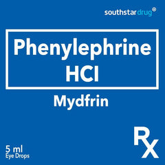 Rx: Mydfrin 5ml Eye Drops - Southstar Drug