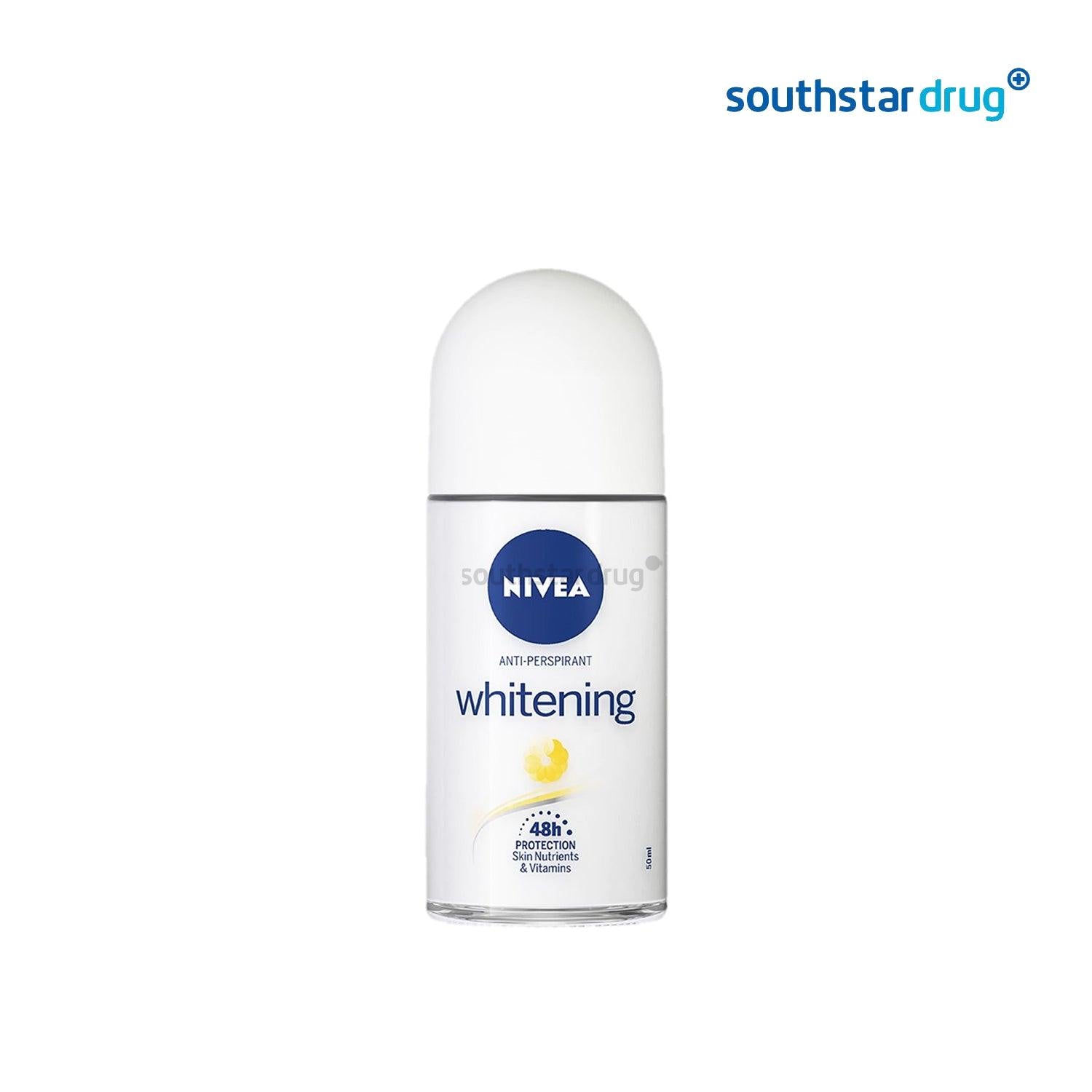 Nivea Roll On Extra Whitening 50ml - Southstar Drug