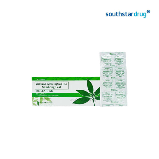 Re-Leaf Forte 500mg Capsule - 6s - Southstar Drug