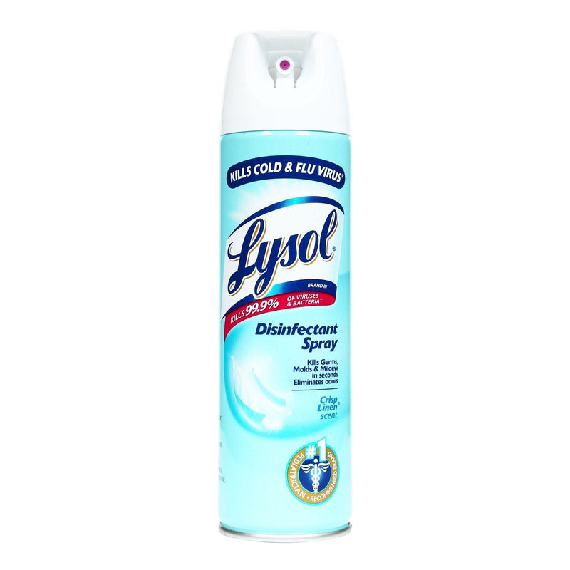 Lysol Crisp Linen Scent Disinfectant Spray 340ml - Southstar Drug