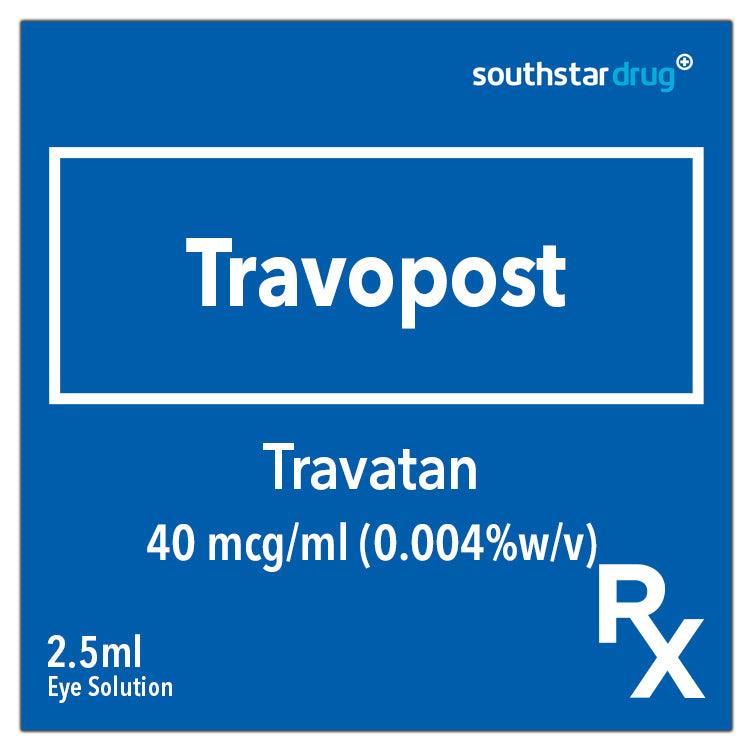 Rx: Travatan 2.5ml Eye Solution - Southstar Drug