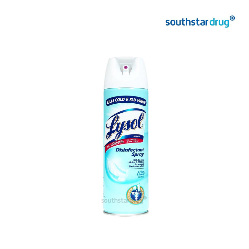 Lysol Crisp Linen Scent Disinfectant Spray 170 ml - Southstar Drug