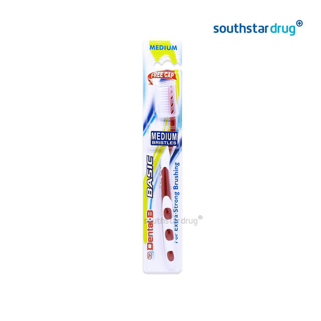 Buy Dental B Basic Medium Bristles Toothbrush Online | Southstar Drug