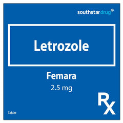 Rx: Femara 2.5mg Tablet - Southstar Drug