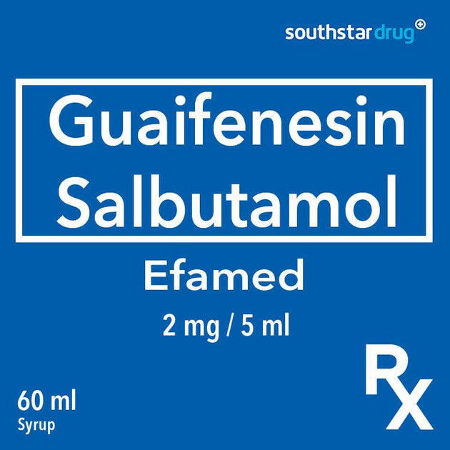 Buy Rx: Efamed 2 mg / 5 ml 60 ml Syrup Online | Southstar Drug