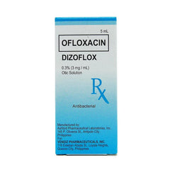 Rx: Dizoflox 3mg /ml 5ml Otic Solution - Southstar Drug