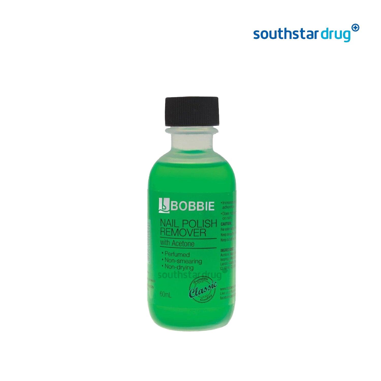 Bobbie Nail Polish Remover 60ml - Southstar Drug