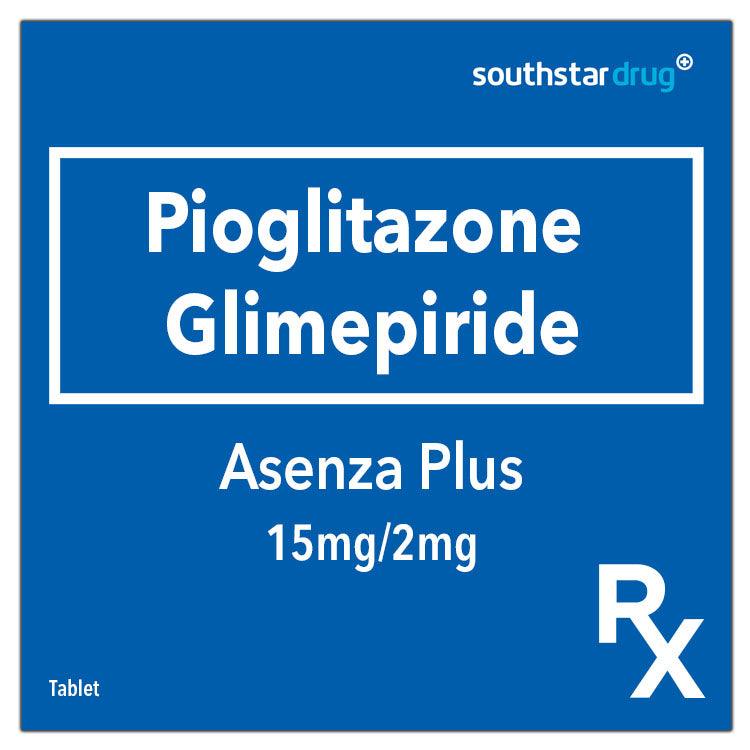 Rx: Asenza Plus 15mg/2mg Tablet - Southstar Drug