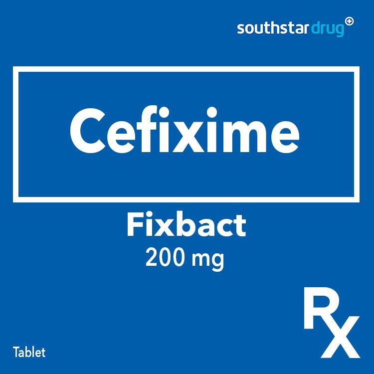 Rx: Fixbact 200mg Tablet - Southstar Drug