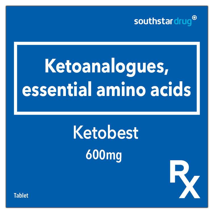 Rx: Ketobest 600mg Tablet - Southstar Drug