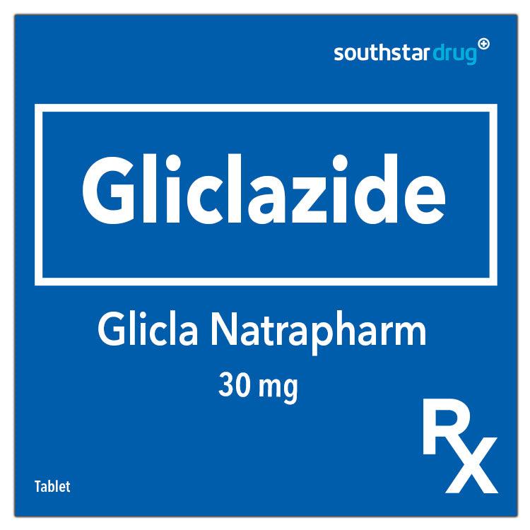 Rx: Glicla Natrapharm 30mg Tablet - Southstar Drug
