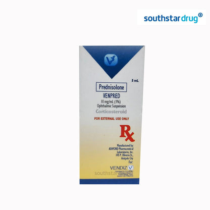 Rx: Venpred 10mg /ml 5ml Ophthalmic Drops - Southstar Drug