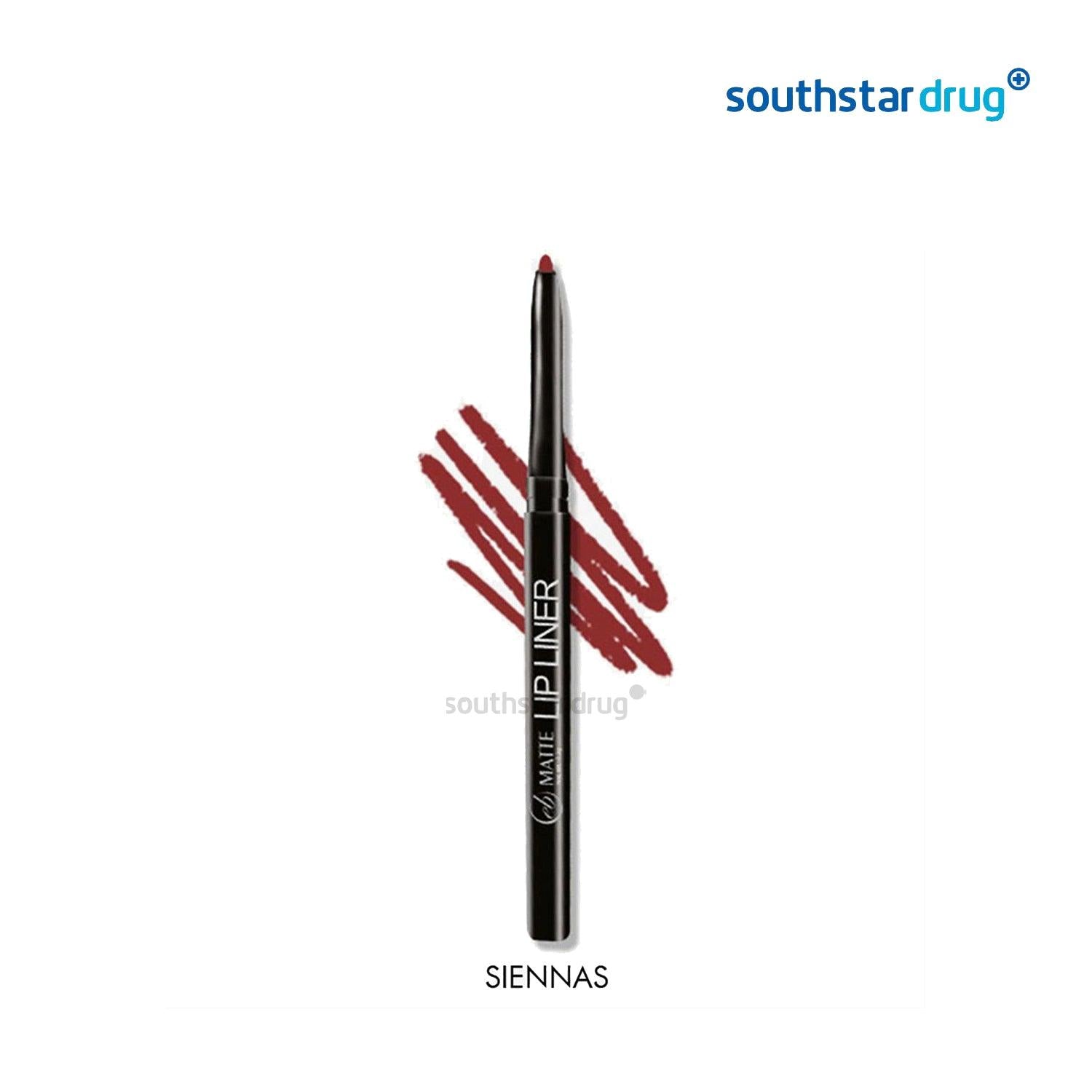 Eb Matte Siennas Lip Liner 0.3 g - Southstar Drug