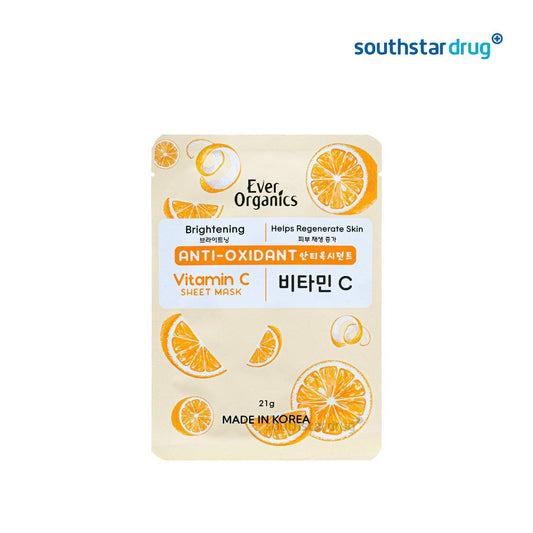 Ever Organics Vitamin C Sheet Mask 21g - Southstar Drug