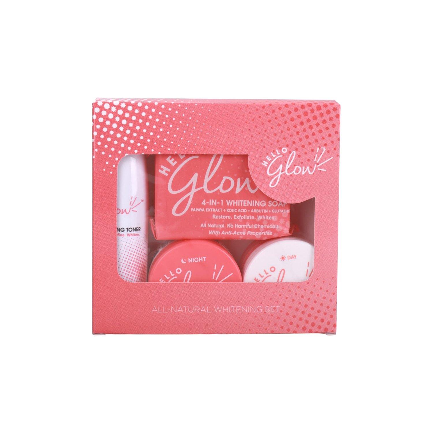 Hello Glow All Natural Whitening Set - Southstar Drug