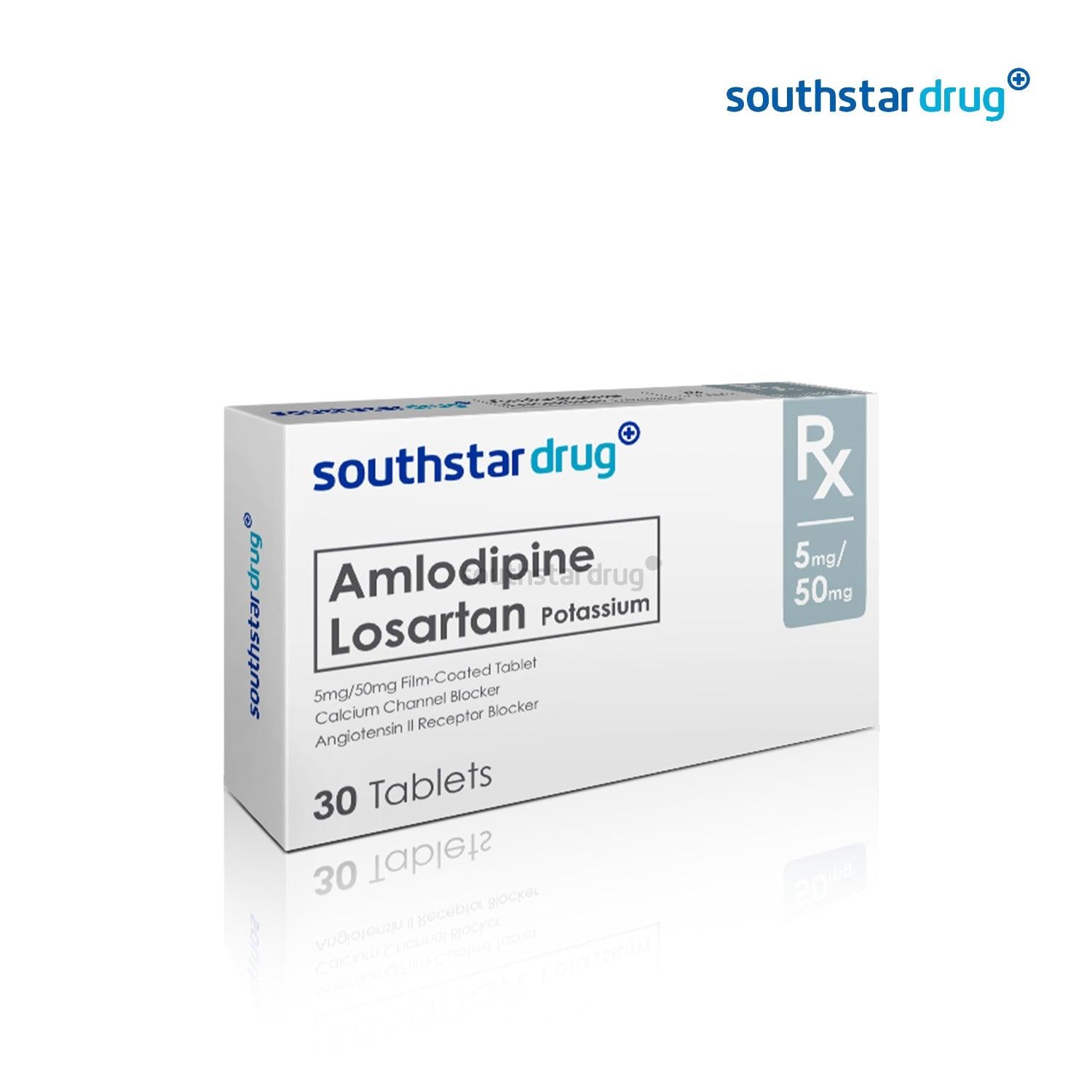 SSD Amlodipine + Losartan 5/50mg - Southstar Drug