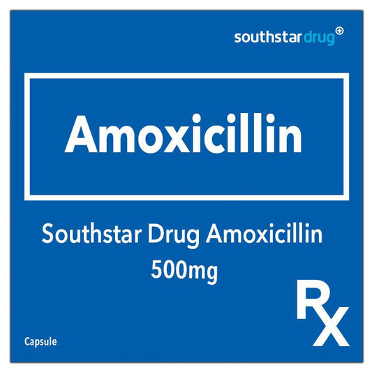 Rx: Southstar Drug Amoxicillin 500mg Capsule - Southstar Drug