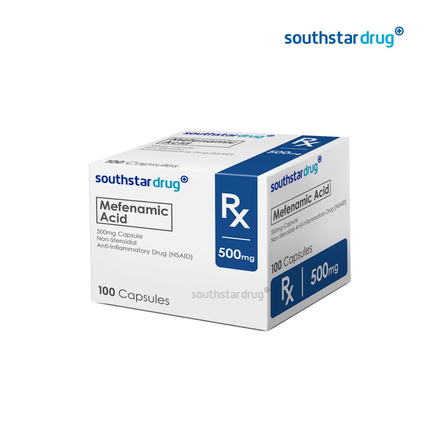 Rx: Southstar Drug Mefenamic Acid 500mg Tablet - Southstar Drug