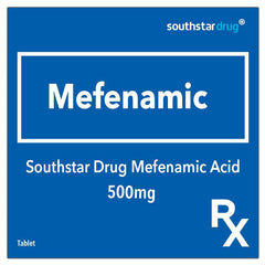 Rx: Southstar Drug Mefenamic Acid 500mg Tablet - Southstar Drug