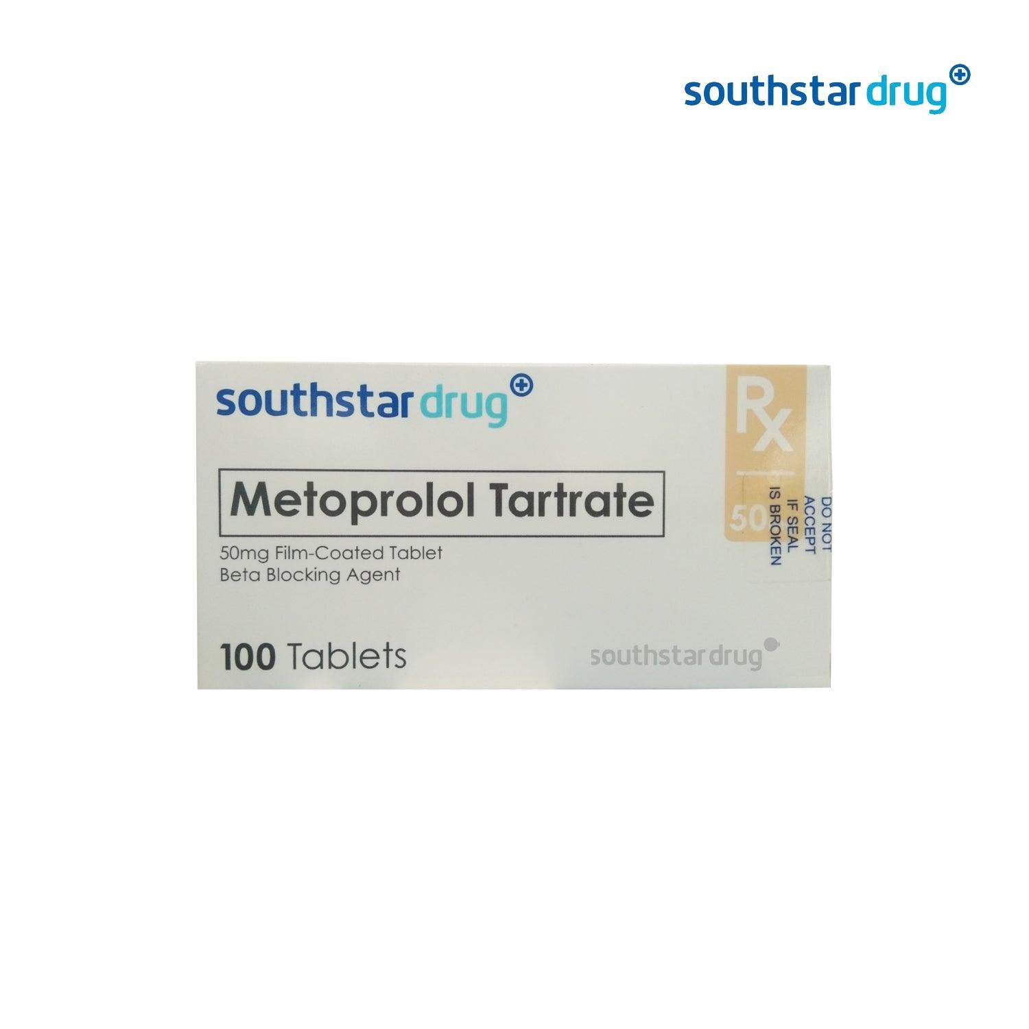 Rx: Southstar Drug Metoprolol 50mg Tablet - Southstar Drug