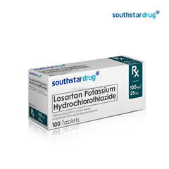 Rx: Southstar Drug Losartan Potassium Hydrochlorothiazide 100mg/25mg Tablet - Southstar Drug