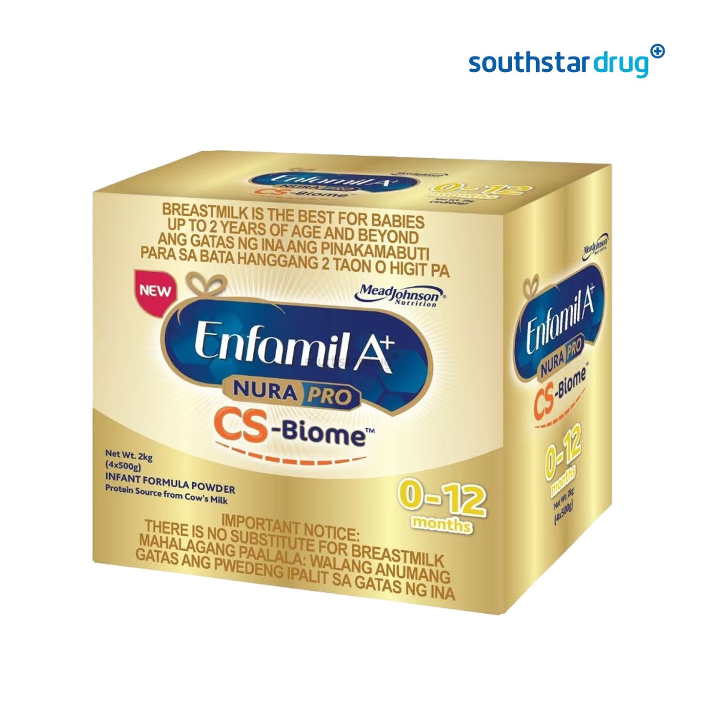 ENFAMIL A+ CS-Biome Infant Formula Milk 0-12 months 2kg Box